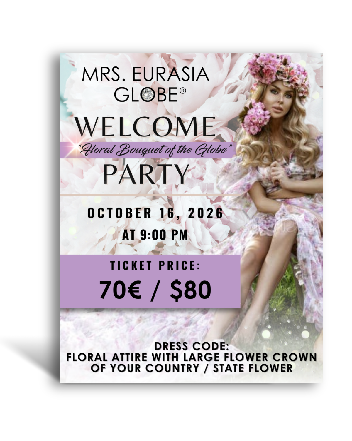 TICKET - EURASIA WELCOME PARTY (Oct 16th)