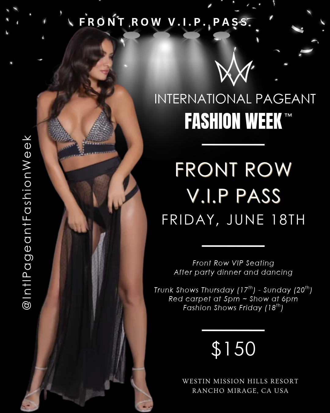 VIP Runway Show Pass