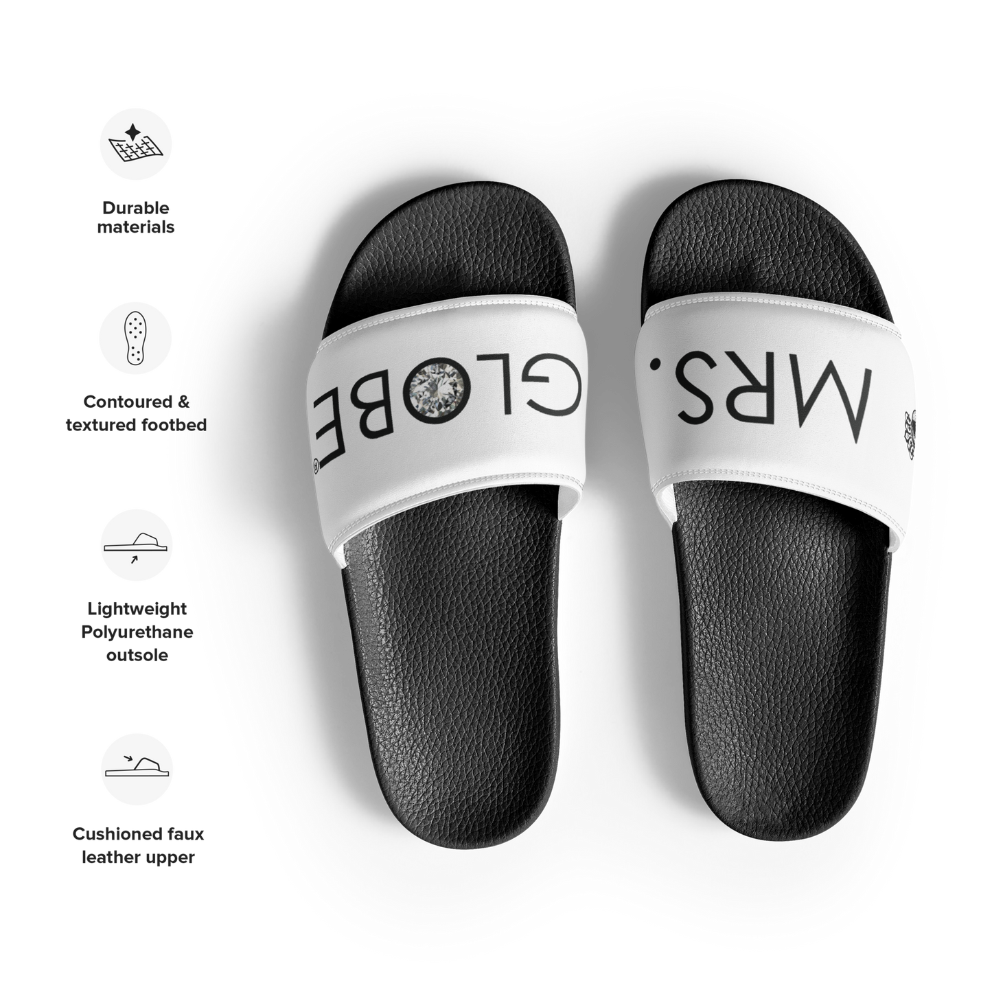 Mrs. Globe® Slide Sandals