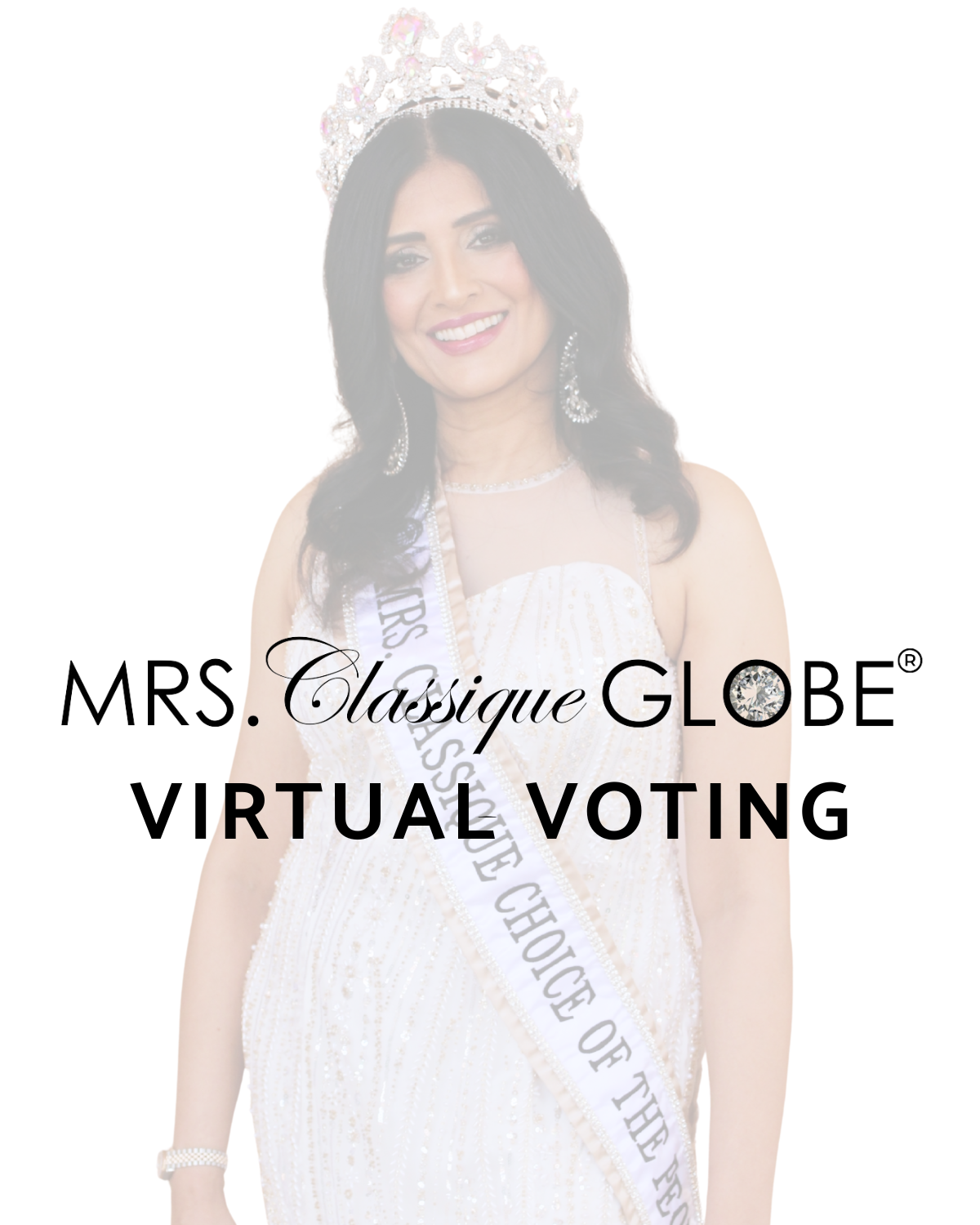 Mrs. Classique Globe® Virtual Voting