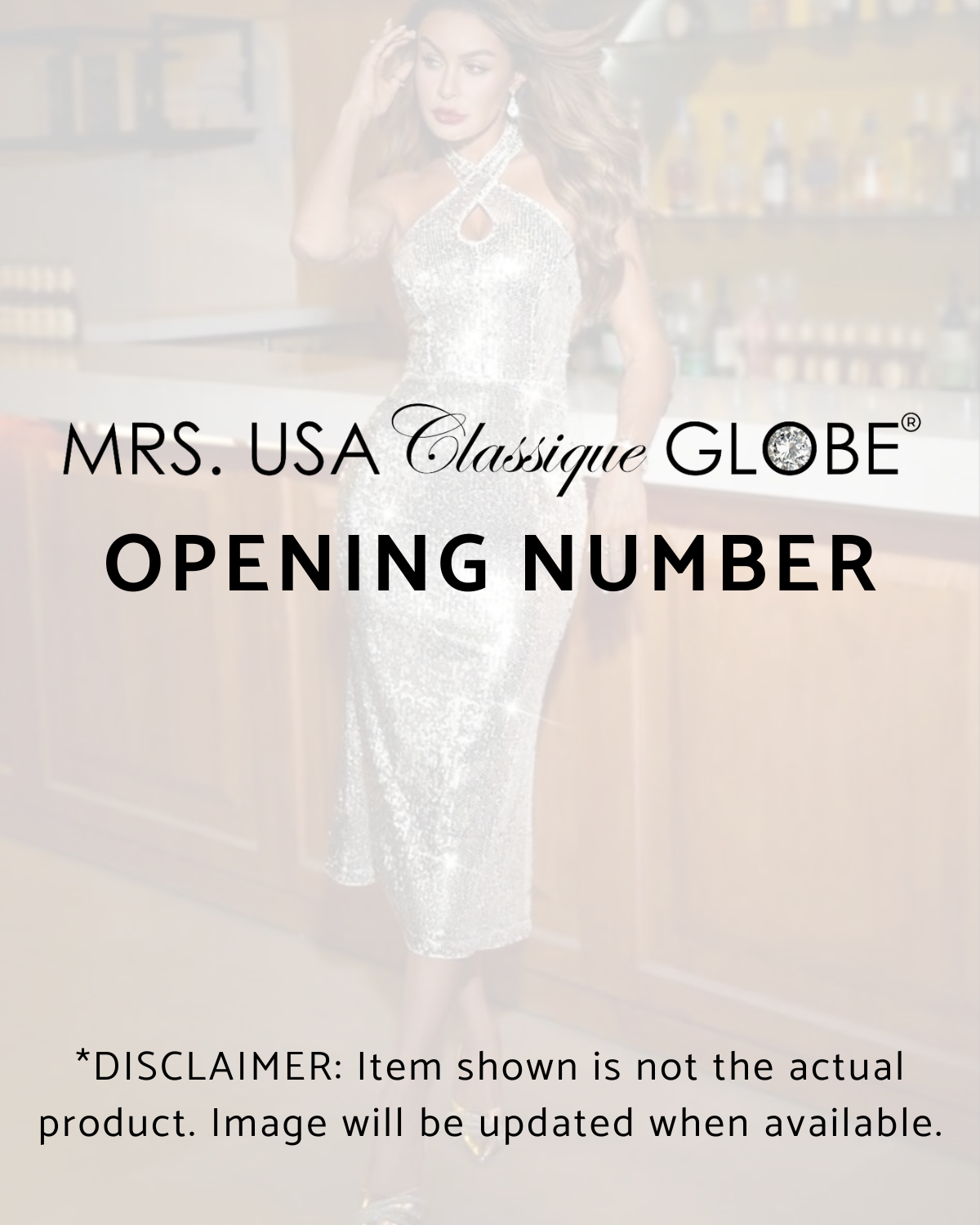 Mrs. USofA Classique Globe® OPENING NUMBER DRESS