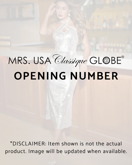 Mrs. USofA Classique Globe® OPENING NUMBER DRESS