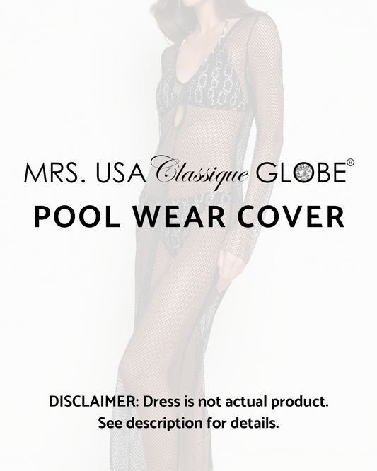 Mrs. USA Classique Globe® POOL WEAR COVER