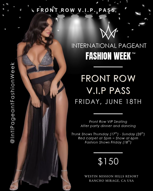 VIP Runway Show Pass