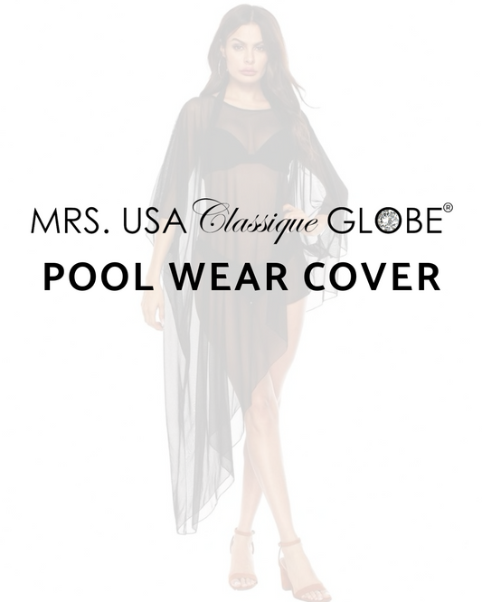 Mrs. USA Classique Globe® POOL WEAR COVER