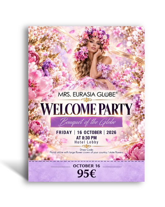 TICKET - EURASIA WELCOME PARTY (Oct 16th)