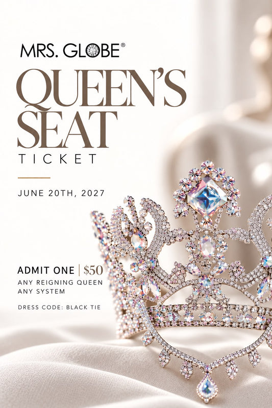 MRS. GLOBE® FINALS - Queen’s Seat